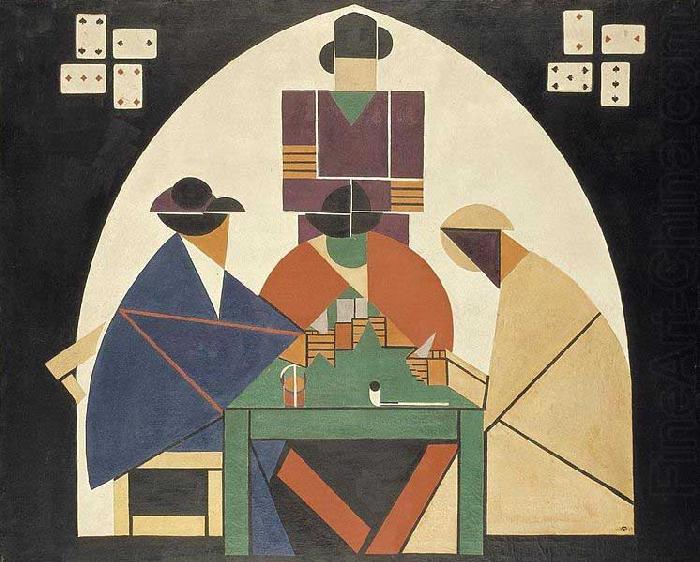 The Cardplayers., Theo van Doesburg